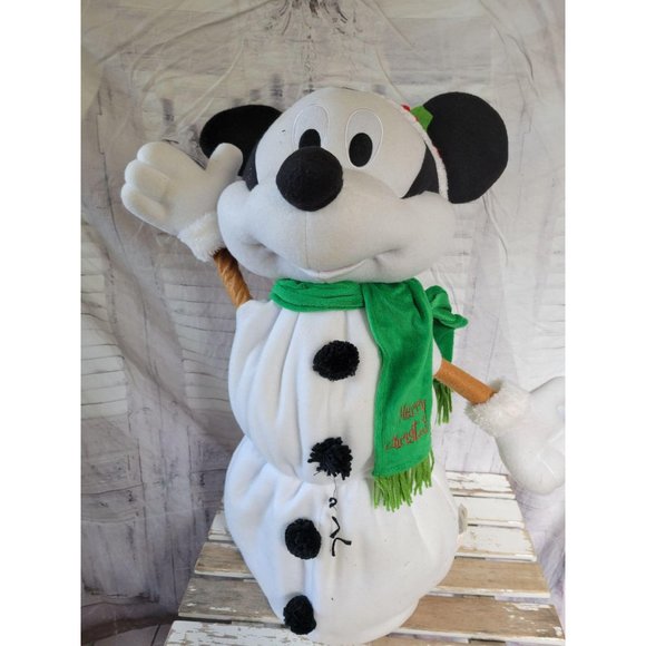 Atico Disney Mickey mouse snowman collapsible figu - Picture 6 of 10